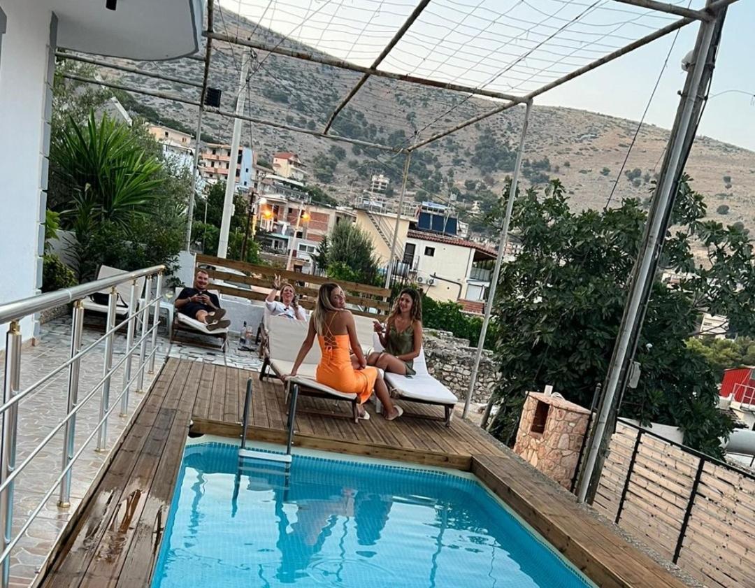 Apartments Sadiku With Sea View Sarandë Exteriör bild